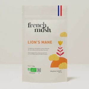 G&eacute;lules extrait de lion's mane focus m&eacute;moire clart&eacute; 168 g&eacute;lules french mush