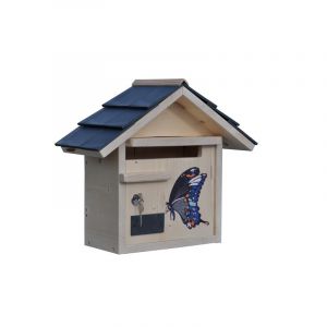 Boite aux lettres papillon courte tuiles