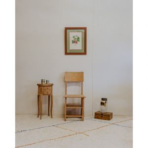 Chaise escabeau en bois n&deg;1029