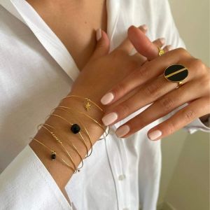 Semainier cristali – agate noire