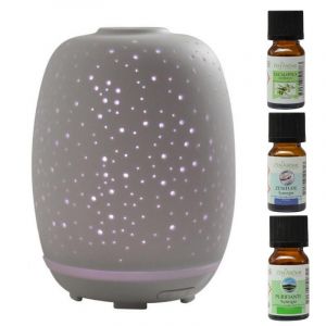 Diffuseur stella + 3 huiles télétravail