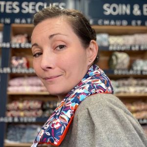 Bouillotte soin cervicale graine de lin empl&acirc;tre naturel chaud froid