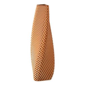 Vase &agrave; poser ananas 9l - bronze