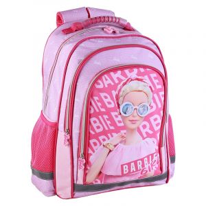 Barbie deluxe sac &agrave; dos primaire &agrave; double compartiment.