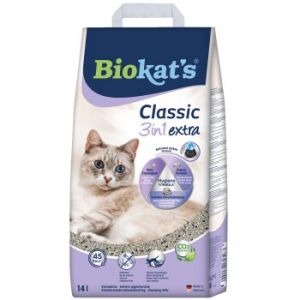 Biokat's Classic 3 en 1 extra 2x14 l