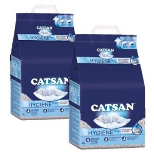 CATSAN Litière Hygiene 2x18 l