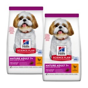 Hill's Science Plan Small & Miniature Senior 7+, Poulet 2x3 kg