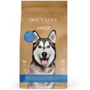 DOG'S LOVE DOG’S LOVE Adult Au Saumon et à la truite 12 kg