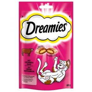 Dreamies 6 x 60 g B&oelig;uf