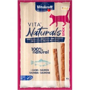 Vitakraft Naturals Stick Saumon 20x4 pcs