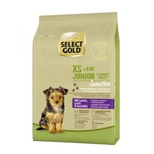 SELECT GOLD Sensitive XS Junior agneau/saumon/pommes de terre 1 kg