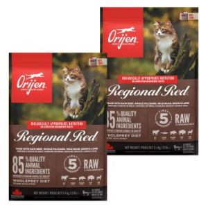 Orijen Croquettes chat Regional Red 2x5,4 kg