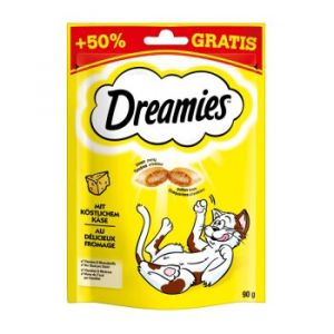 Dreamies +50 % gratuit 6 x 90 g Fromage
