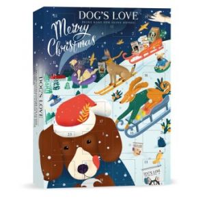 DOG'S LOVE Calendrier de l’Avent Dogs Love avec friandises Bio 168 g