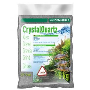 DENNERLE Gravier quartz 5 kg gris ardoise