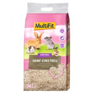 MultiFit Litière de chanvre 2x30 l