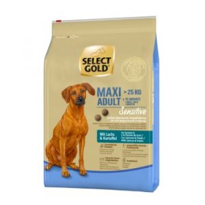 SELECT GOLD Sensitive Adulte Maxi Saumon & pommes de terre 4 kg