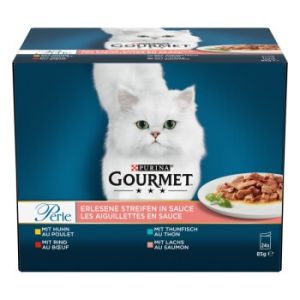 GOURMET Perle Bandes exquises en sauce Mix 24 x 85 g