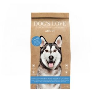 DOG'S LOVE DOG’S LOVE Adult Au Saumon et à la truite 2x12 kg