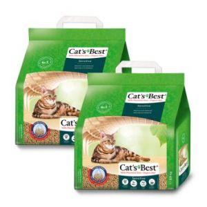 Cat's Best Litière agglomérante Sensitive 2x2,9 kg