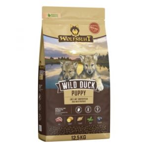 WOLFSBLUT Croquettes Chien Junior Canard Sauvage 12,5 kg