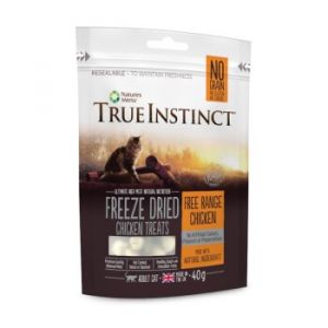 True Instinct Freeze Dried Treat 2 x 40 g Poulet fermier
