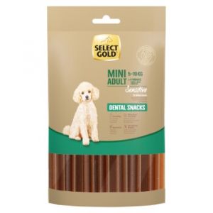 SELECT GOLD Sensitive Dental Snacks Chien Adulte Mini 2x99 g