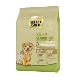 SELECT GOLD Sensitive XS Senior Agneau et riz 1 kg