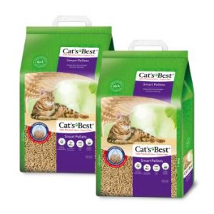 Cat's Best litière agglomérante biodégradable Smart Pellets 2x10 kg