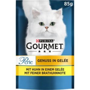 GOURMET PURINA Perle Délicieux en gelée 26 x 85 g Poulet