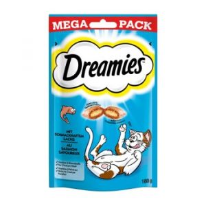 Dreamies Mega Pack 180 g Saumon