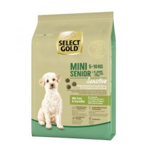 SELECT GOLD Sensitive Mini Senior canard & pommes de terre 1 kg