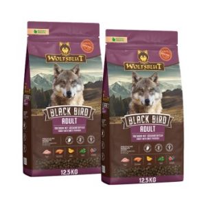 WOLFSBLUT Black Bird croquettes pour chien adulte 2x12,5 kg