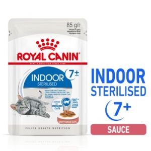 ROYAL CANIN Indoor 7+ Sterilised en sauce 12x85 g