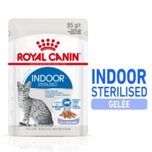ROYAL CANIN Indoor Sterilised Adult en gelée 12x85 g