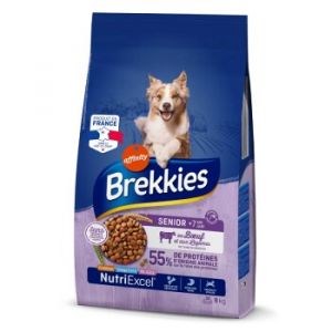 Brekkies Senior au Bœuf et aux Légumes 9 kg