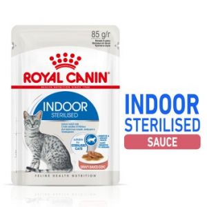ROYAL CANIN Indoor Sterilised Adult en sauce 12x85 g
