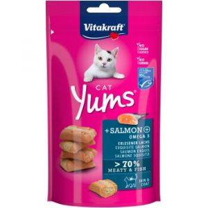 Vitakraft Cat Yums au saumon 9x40 g