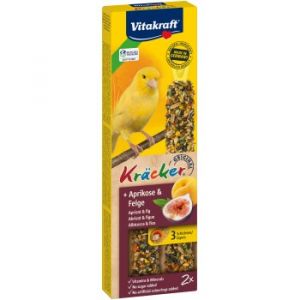 Vitakraft cracker pour canaris 4&nbsp;x 2 Abricot et figue