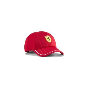 Casquette puma ferrari réplique équipe homme cerise foncée