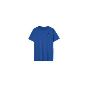 T-shirt astore longo bleu homme