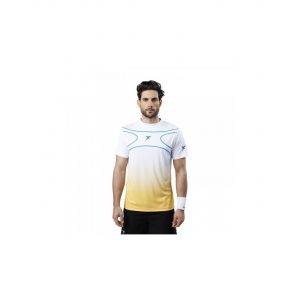 T-shirt drop shot alsai campa blanc