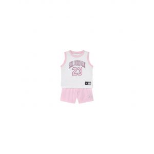 Ensemble de basket-ball nike air jordan cadet rose fille