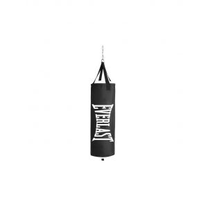 Sac de boxes everlast core blk polycanvas 13x40 w/1 carabiner noi