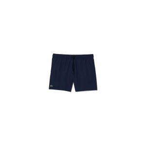 Maillot de bain lacoste light quick dry bleu foncé homme bleu