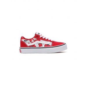 Chaussures d&eacute;contract&eacute; vans yt ward enfants rouge