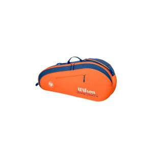 Sac de tennis tennis wilson roland garros terre battue/bleu marin