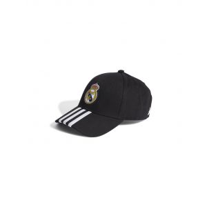 Casquette football adidas de real madrid home noir/blanc