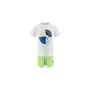 Ensemble converse cr&egrave;me glac&eacute;e verte enfant