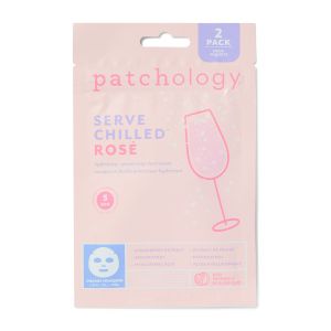 Patchology Serve Chilled Rosé Hydrating & Protecting Sheet Mask- 2-Pack